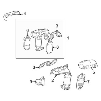 Toyota OE - Exhaust System - Manifold (3.3L)
