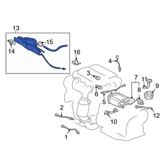 Toyota OE - Vapor Canister Purge Valve Assembly