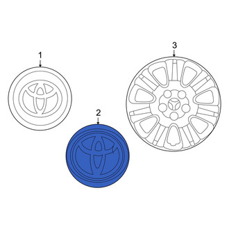 Toyota OE - Wheel Cap