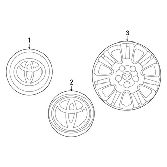Toyota OE - Wheels - Covers & Trim