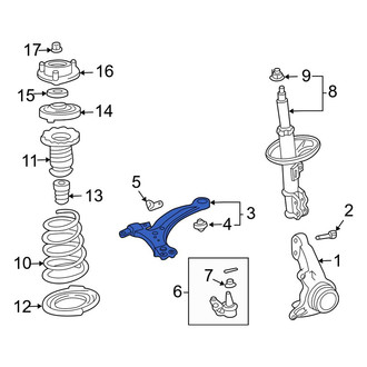Toyota OE - Front Right Suspension Control Arm