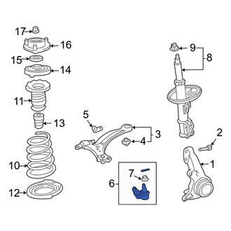 Toyota OE - Front Left Suspension Ball Joint
