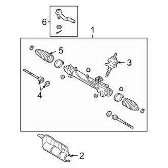 Toyota OE - Steering Gear & Linkage (SE / SLE)
