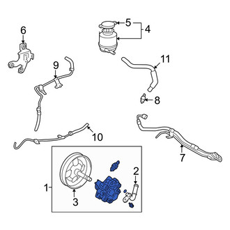Toyota OE - Power Steering Pump