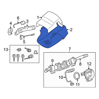 Toyota OE - Lower Steering Column Cover