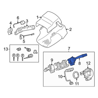 Toyota OE - Wiper Switch