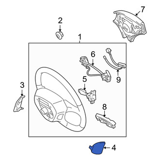 Toyota OE - Left Steering Wheel Trim