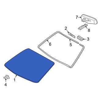 Toyota OE - Front Windshield