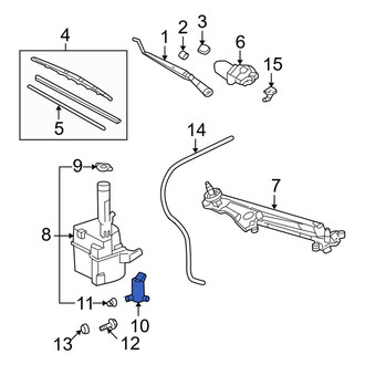 Toyota OE - Windshield Washer Pump