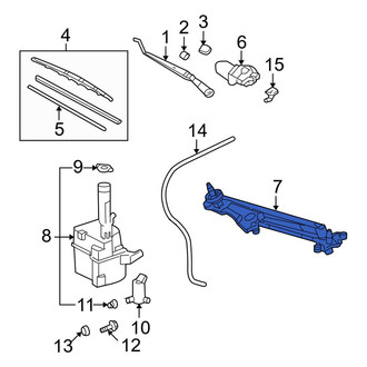 Toyota OE - Wiper Linkage