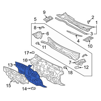Toyota OE - Front Firewall