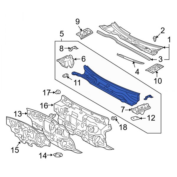 Cowl Panel