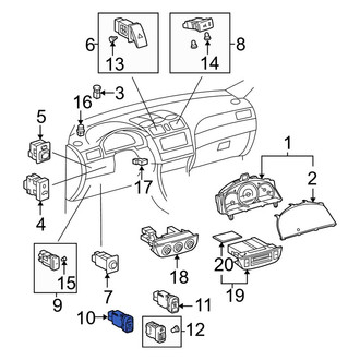 Toyota OE - Convertible Top Switch