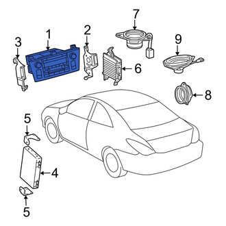 Toyota OE - Radio Control Unit