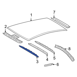 Toyota OE - Roof Panel Reinforcement