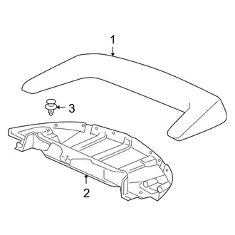 Toyota OE - Convertible/Soft Top - Stowage Compartment (SE / SLE Convertible)