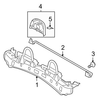 Toyota OE - Convertible/Soft Top - Roll Bar & Headrest Assembly (Convertible)