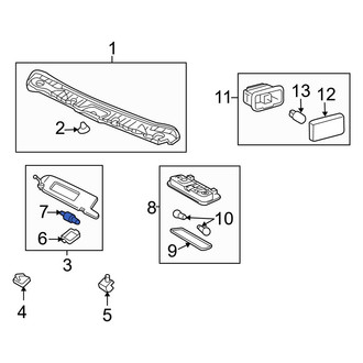 Toyota OE - Sun Visor Light Bulb