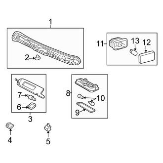 Toyota OE - Convertible/Soft Top - Interior Trim (Convertible)