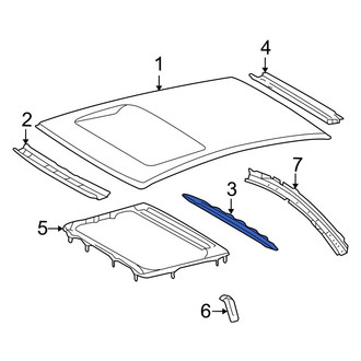 Toyota OE - Roof Panel Reinforcement