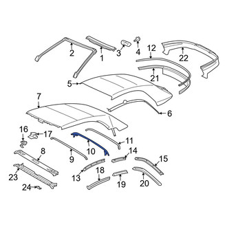 Toyota OE - Roof Bow