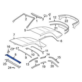 Toyota OE - Roof Bow