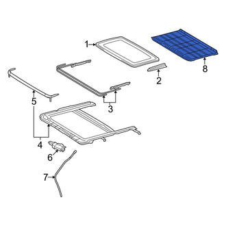 Toyota OE - Sunroof Cover