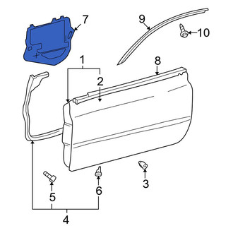 Toyota OE - Front Left Door Access Cover