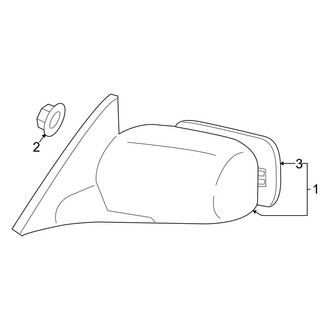 Toyota OE - Door - Outside Mirrors