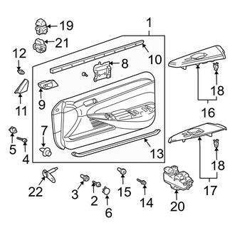 Toyota OE - Door - Interior Trim