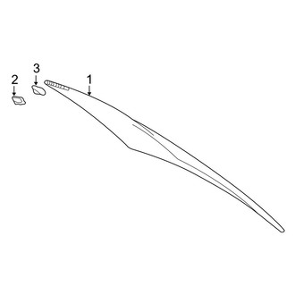 Toyota OE - Back Glass - Glass