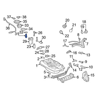 Toyota OE - Fuel Injection Pressure Regulator
