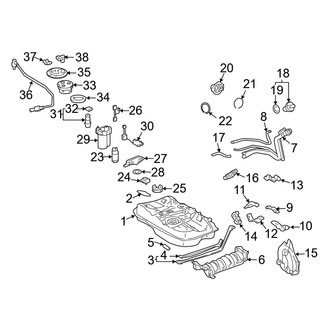 Toyota OE - Fuel System Components