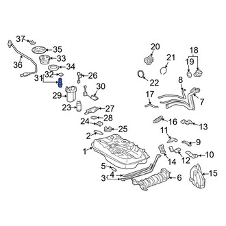 Toyota OE - Fuel Injection Pressure Regulator