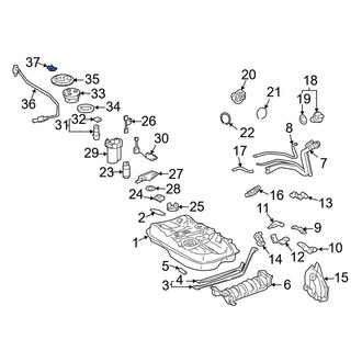 Toyota OE - Fuel Line Retainer