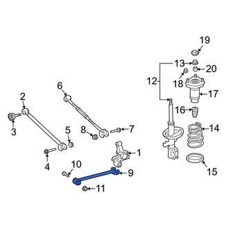 Toyota OE - Rear Suspension Trailing Arm