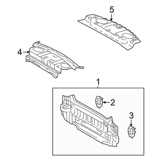 Toyota OE - Rear Body & Floor - Rear Body (SE / SLE Coupe)