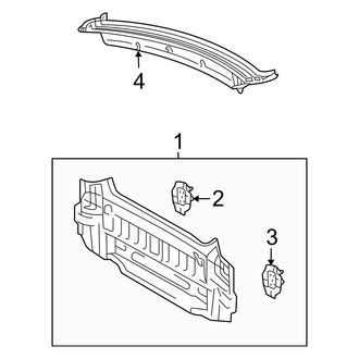 Toyota OE - Rear Body & Floor - Rear Body (SE / SLE Convertible)