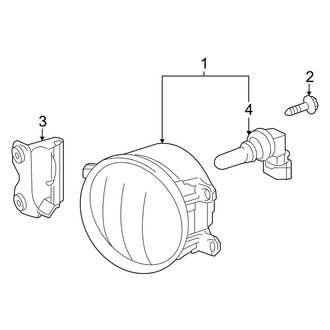 Toyota OE - Front Lamps - Fog Lamps
