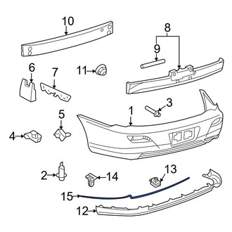 Toyota OE - Spoiler Seal