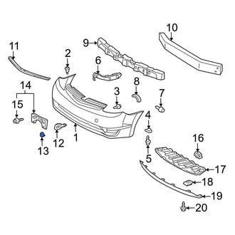 Toyota OE - Front Tow Eye Cap