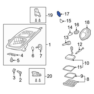 Toyota OE - Front Turn Signal Light Socket