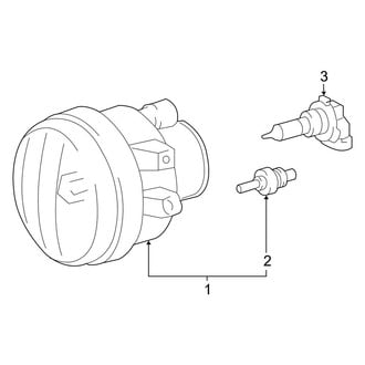 Toyota OE - Front Lamps - Fog Lamps