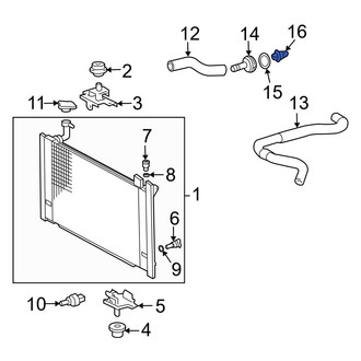 Toyota OE - Engine Coolant Thermostat