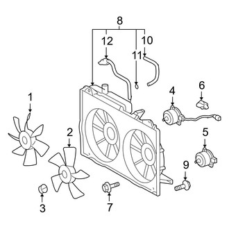 Toyota OE - Cooling Fan