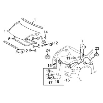 Toyota OE - Hood & Components