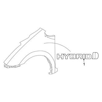 Toyota OE - Fender - Exterior Trim