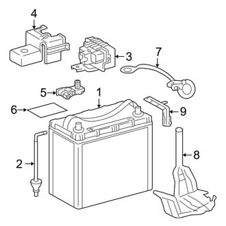 Toyota OE - Electrical - Battery (12 Volt)