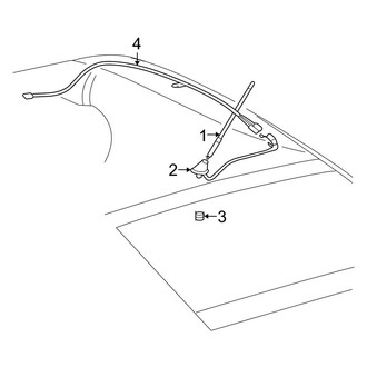 Toyota OE - Electrical - Antenna