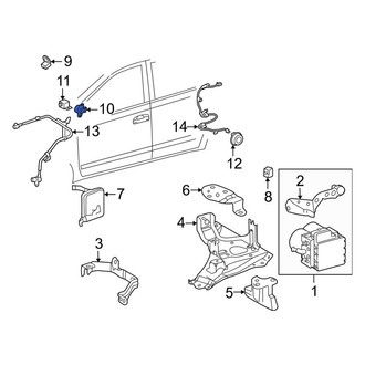 Toyota OE - Brake Pedal Position Sensor